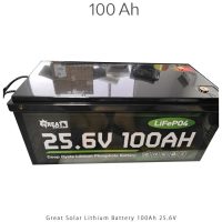 باتری 100 آمپر ساعت لیتیومی 25.6 ولت برند Great Solar
