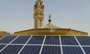 برق خورشیدی برای مسجد