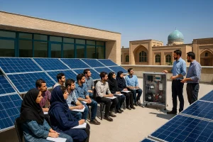 تصویر آموزش برق خورشیدی در کرج
