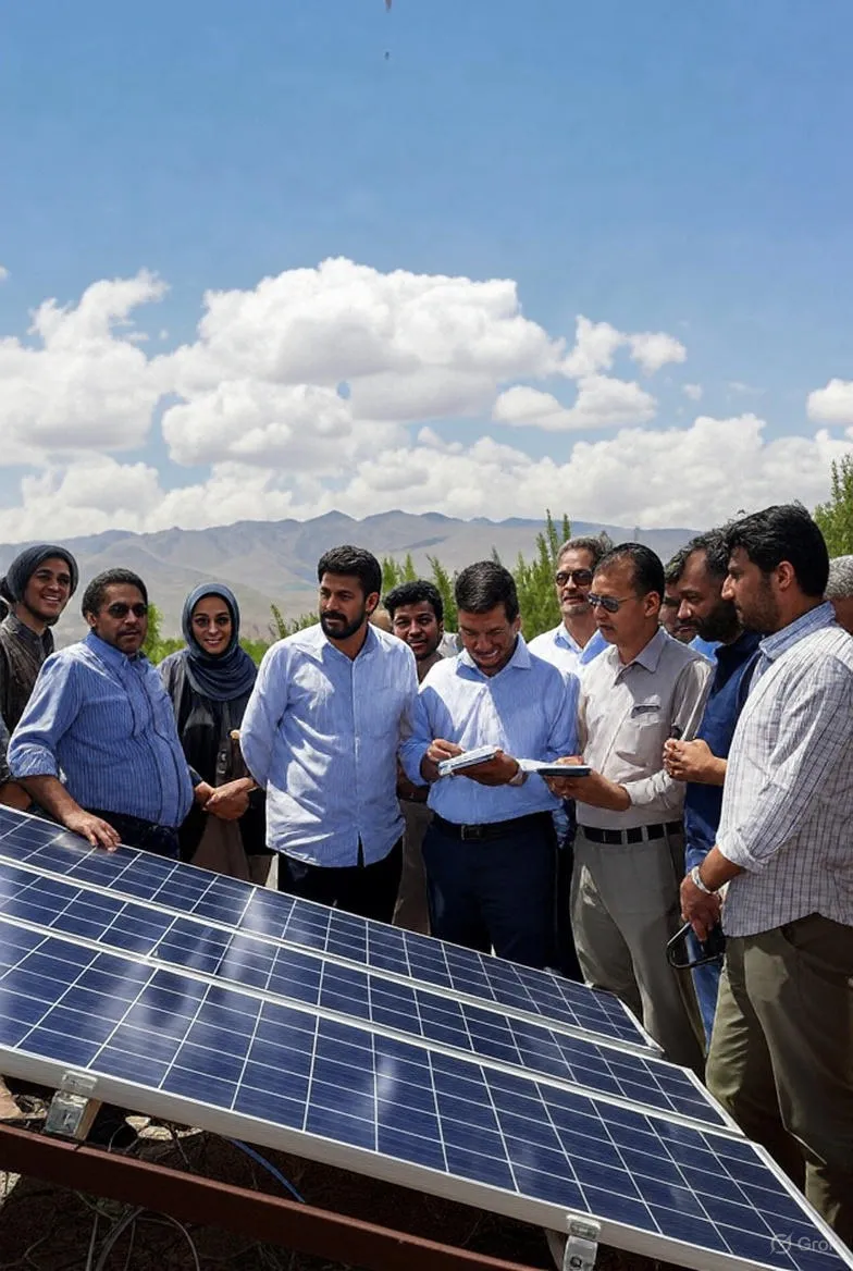 آموزش برق خورشیدی در طالقان