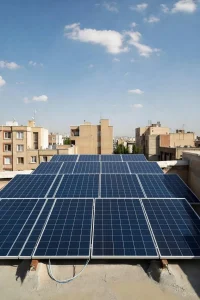برق خورشیدی در چهارباغ