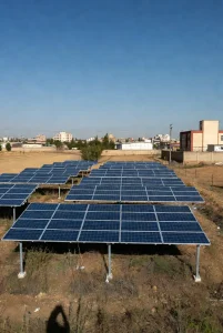 برق خورشیدی در آوج