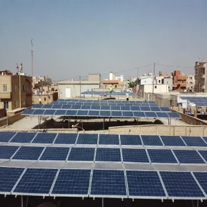 برق خورشیدی در بویین زهرا