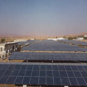 برق خورشیدی در آبیک