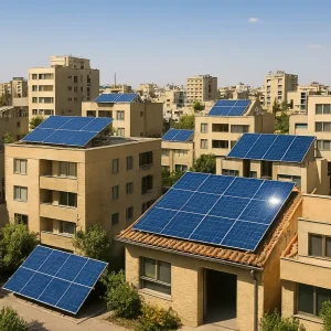 برق خورشیدی در شهر قدس