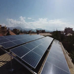برق خورشیدی در مشا 