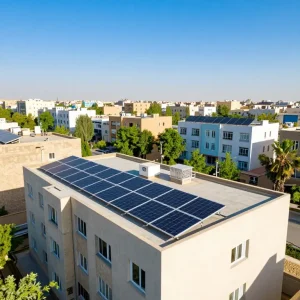 برق خورشیدی در کوی گیشا