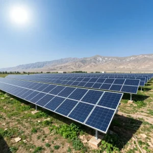 برق خورشیدی در حسن‌آباد زرگنده