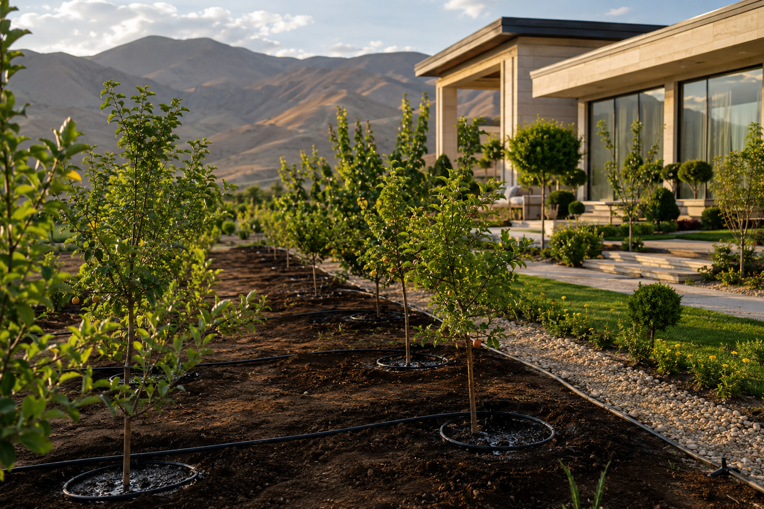 آبیاری قطره ای کردان